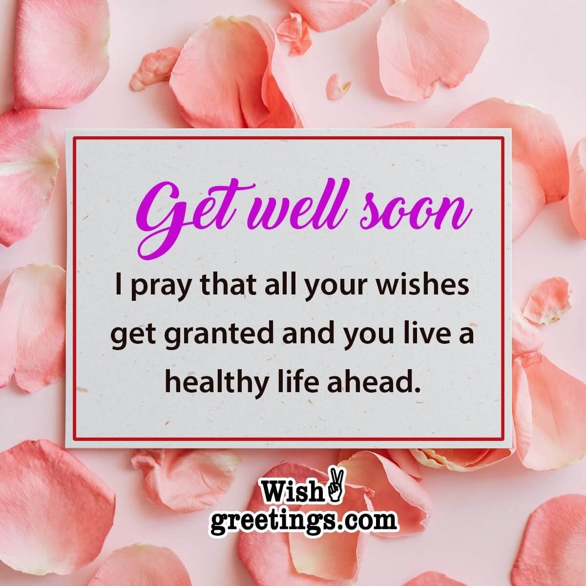 Religious Get Well Soon Messages - Wish Greetings