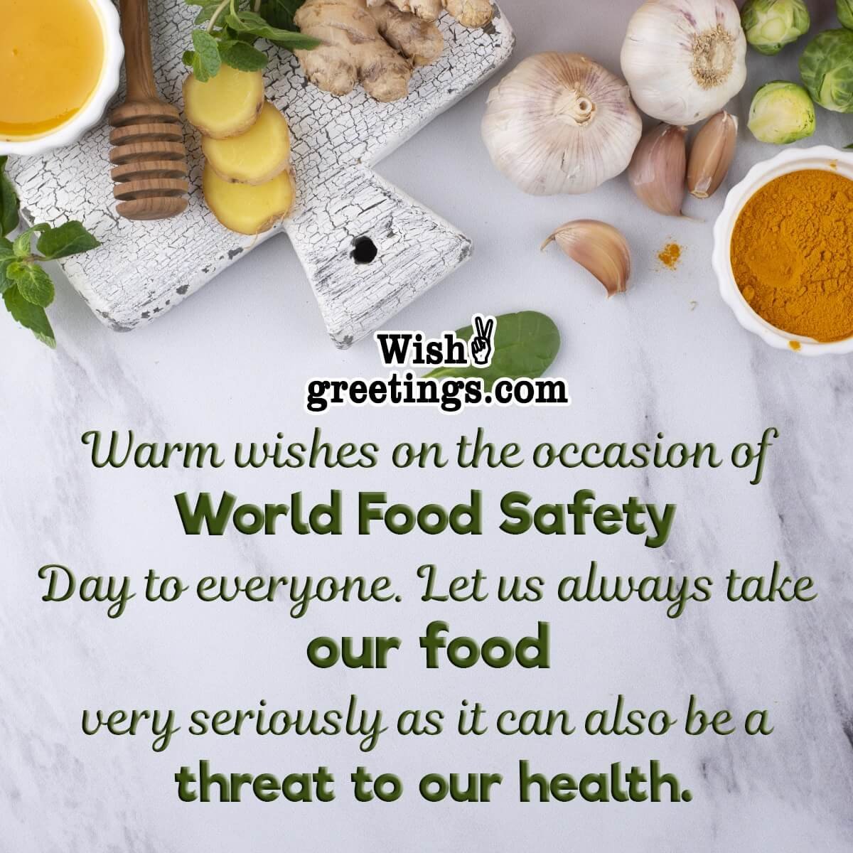 World Food Safety Day Wishes