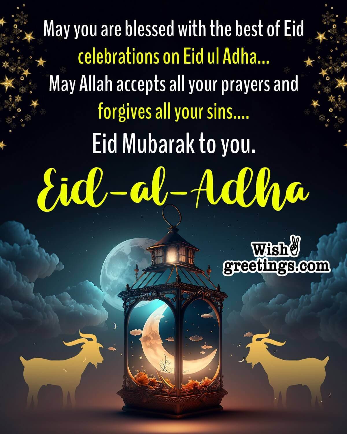 Blessed Eid Al Adha Message Photo