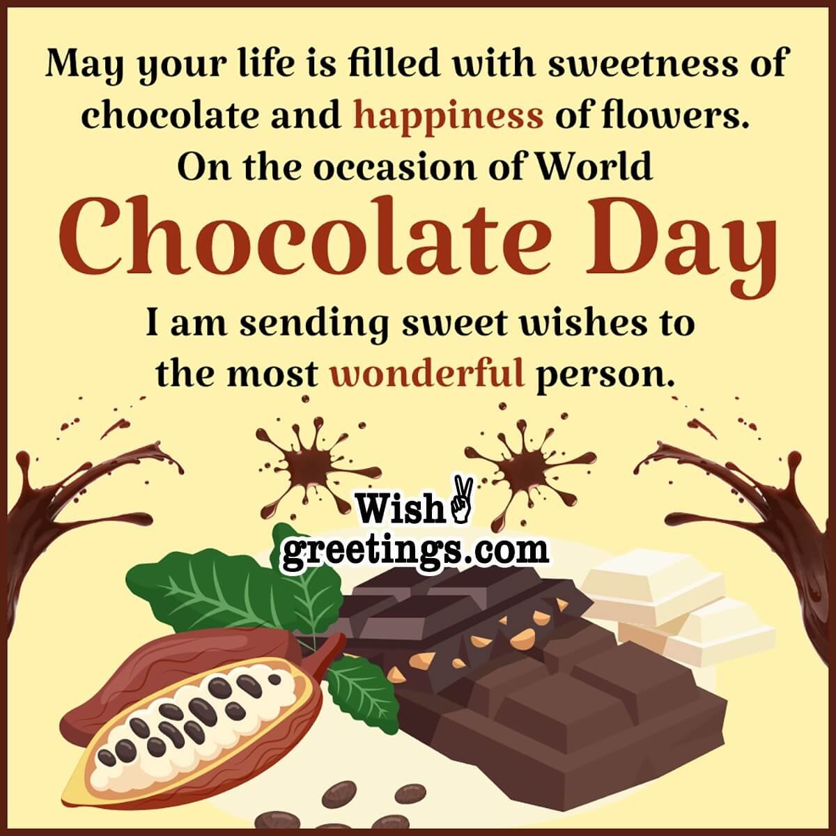 Chocolate Day Wishes