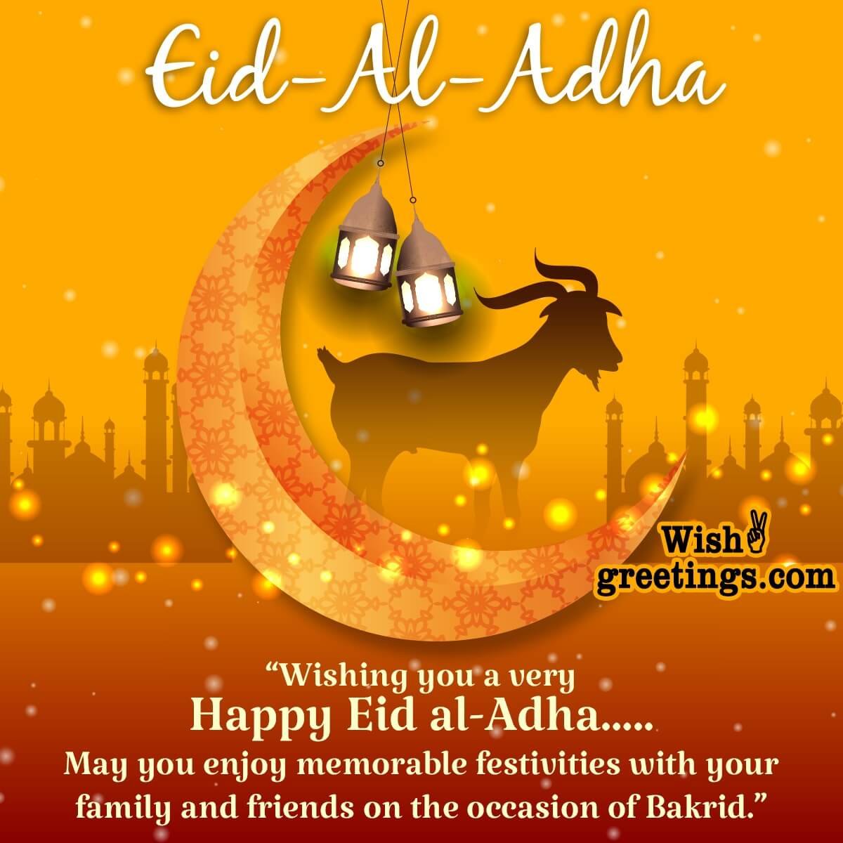 Eid Ul Adha Mubarak Wishes For Family