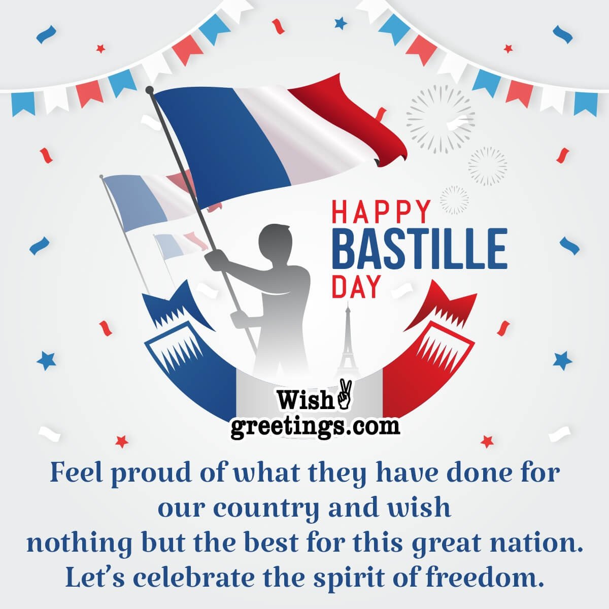 Happy Bastille Day Messages