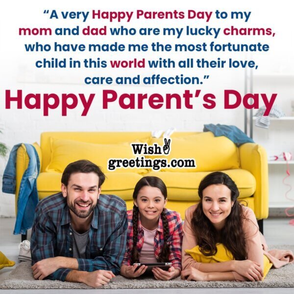 Parents Day Wishes Messages - Wish Greetings