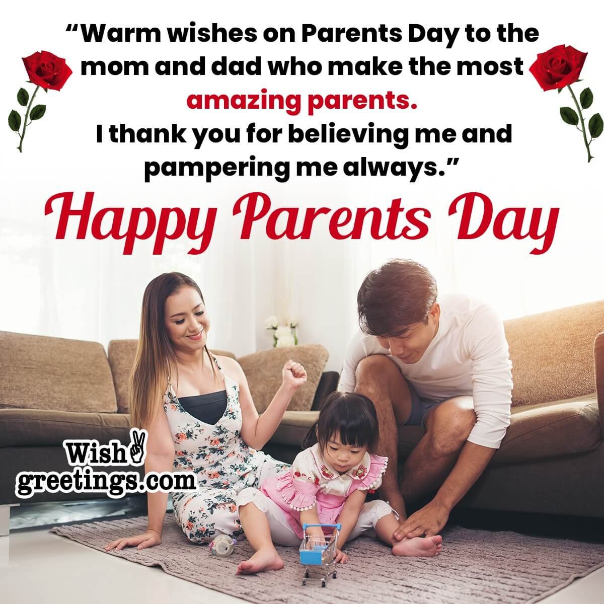 Happy Parents Day Wishes