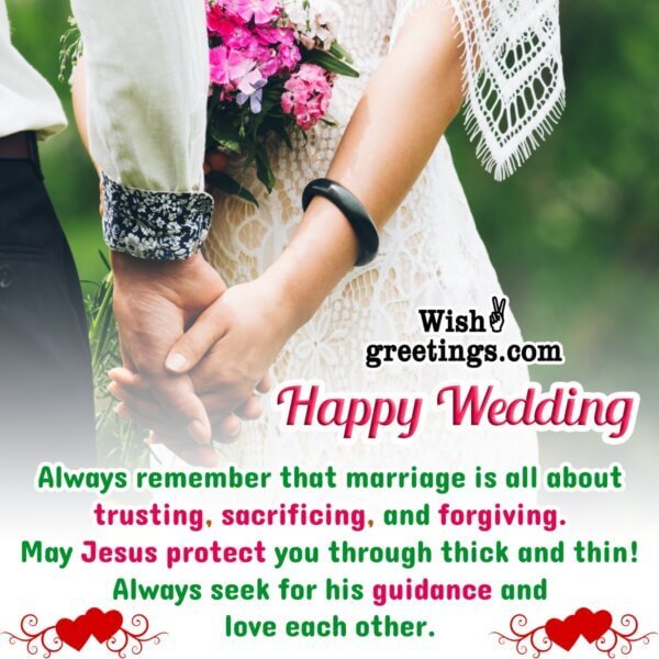 Christian Wedding Wishes - Wish Greetings