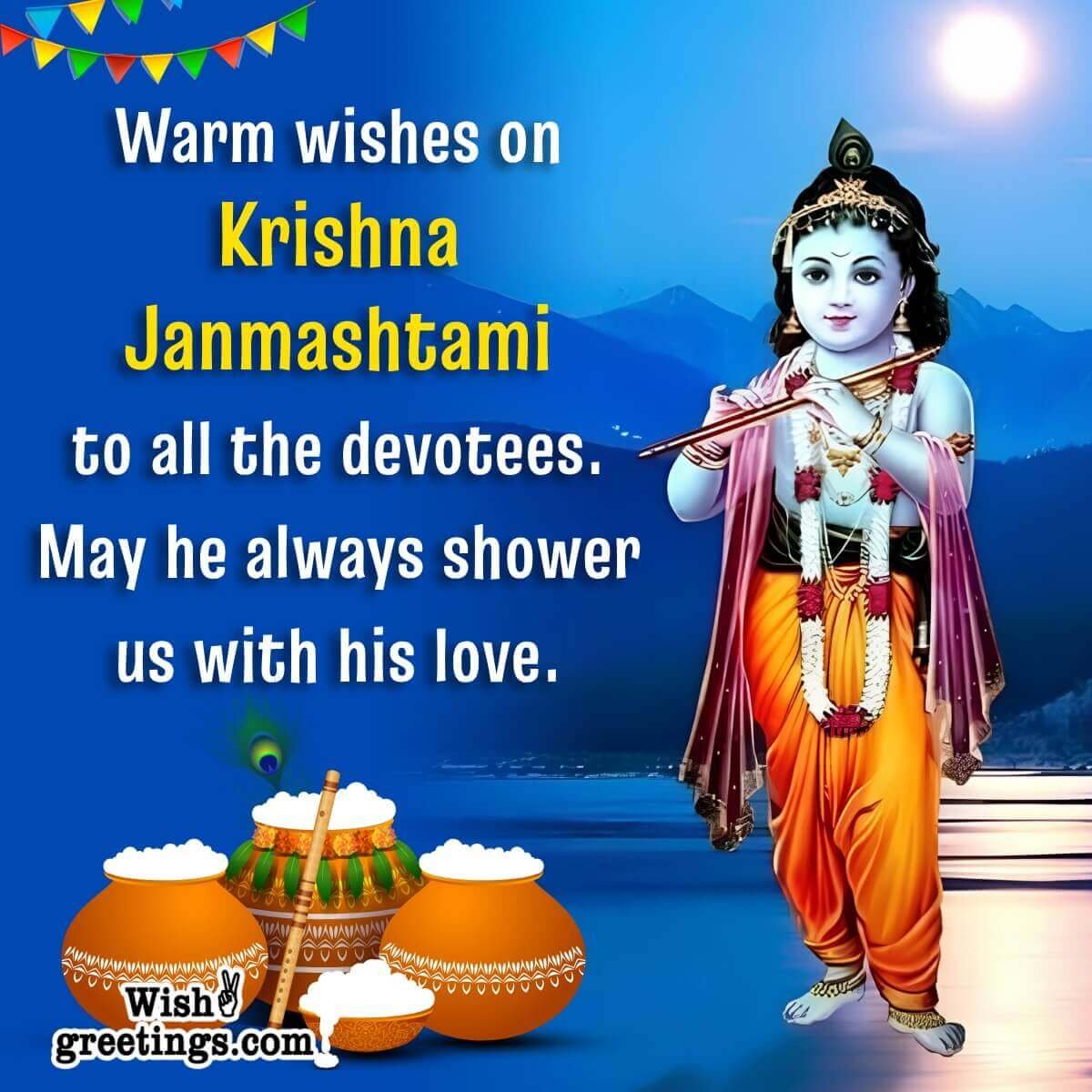Krishna Janmashtami Wishes Messages Wish Greetings 7187