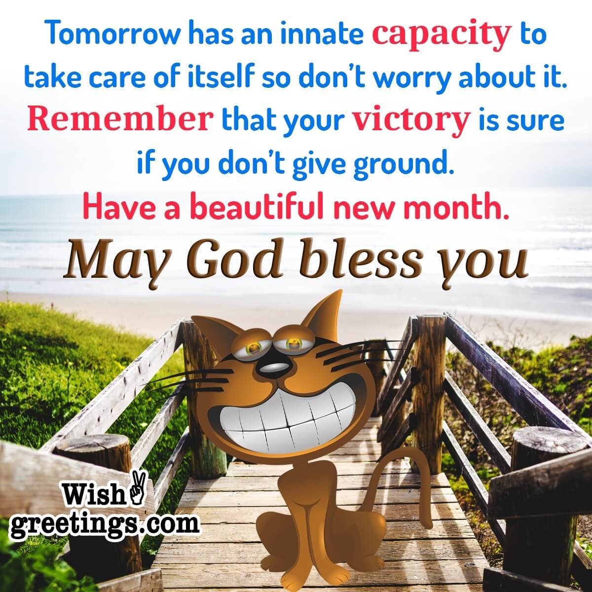 Happy New Month Inspirational Blessings