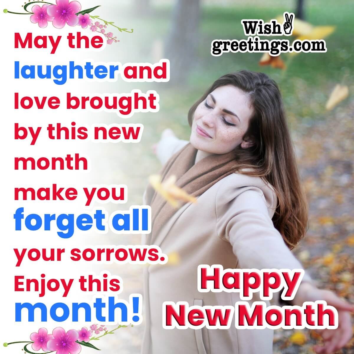 Happy New Month Inspirational Messages