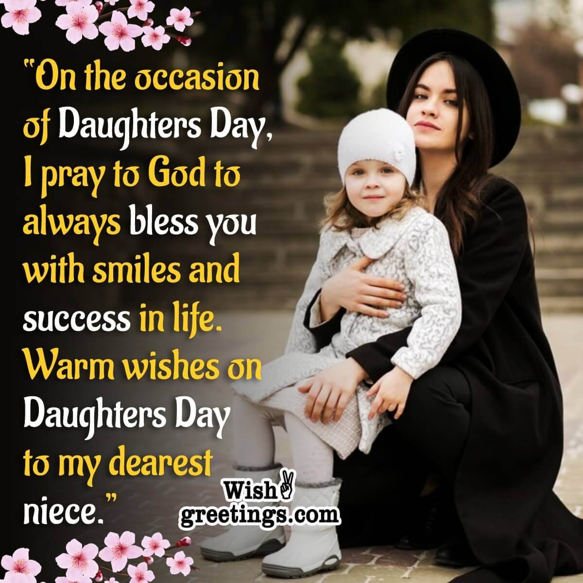 Daughters Day Message For Niece