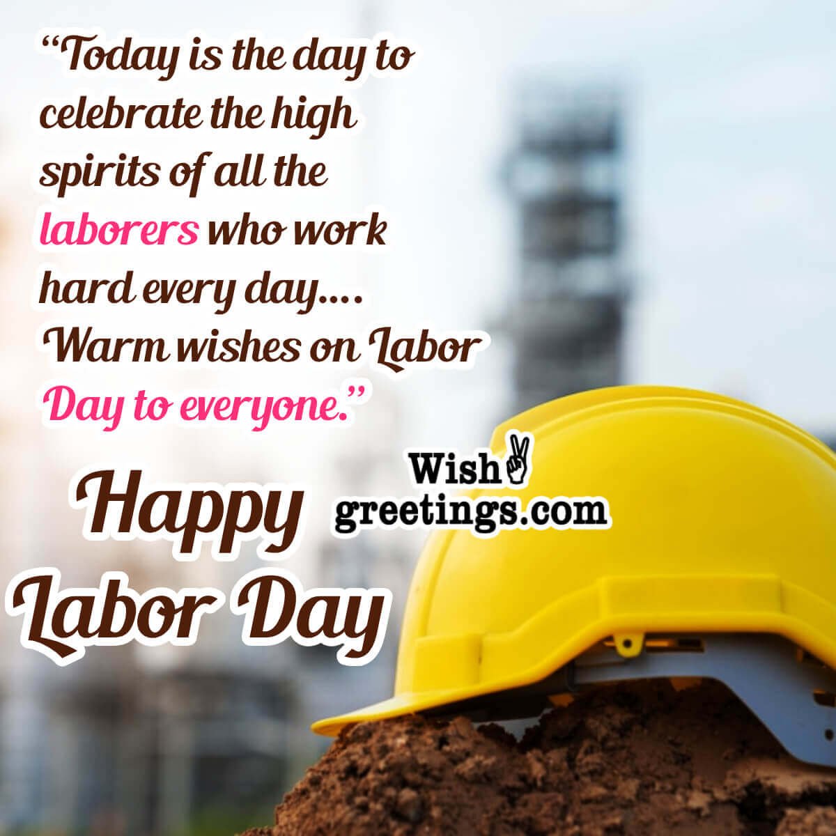 Happy Labor Day Whatsapp Image