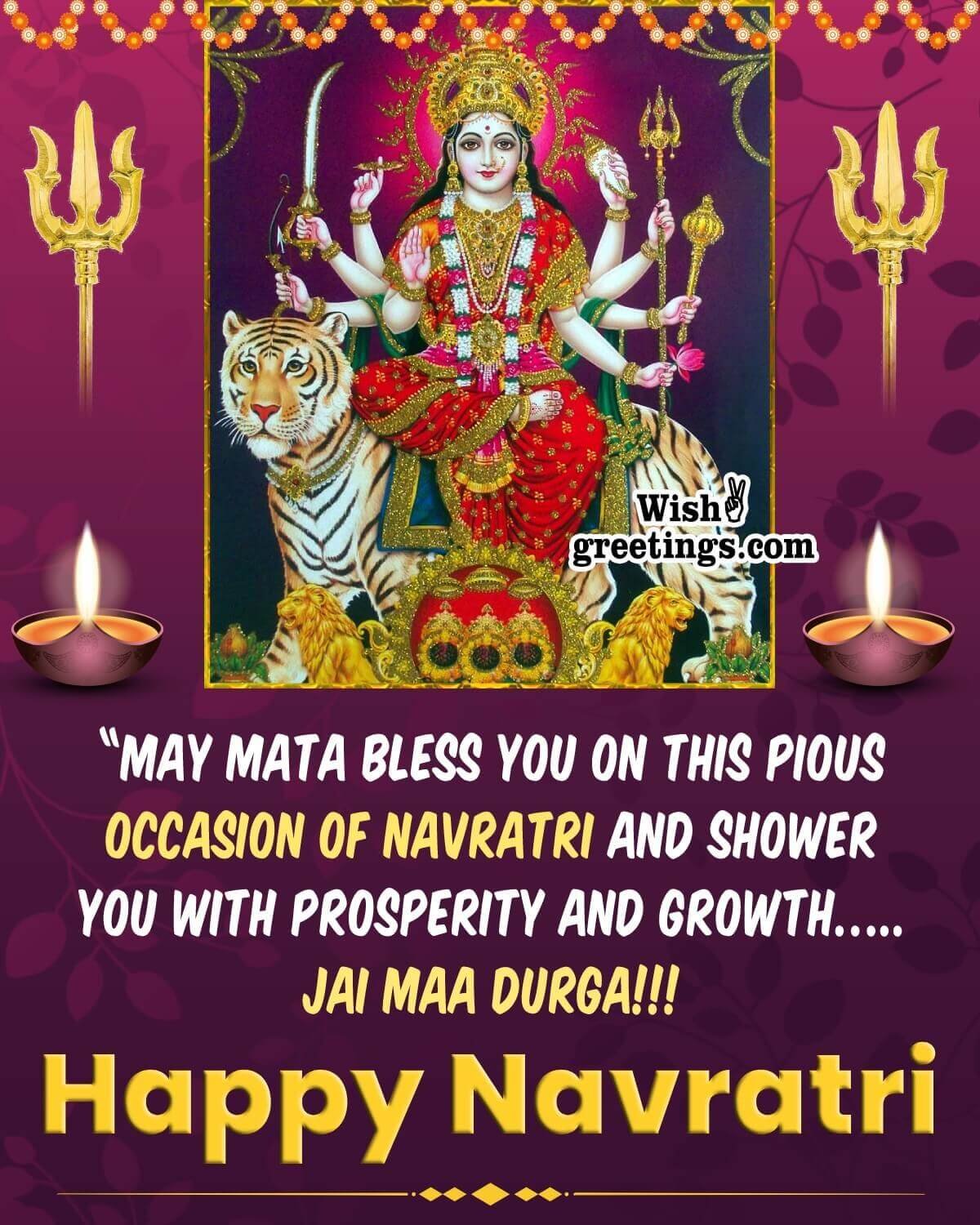 Happy Navratri Message