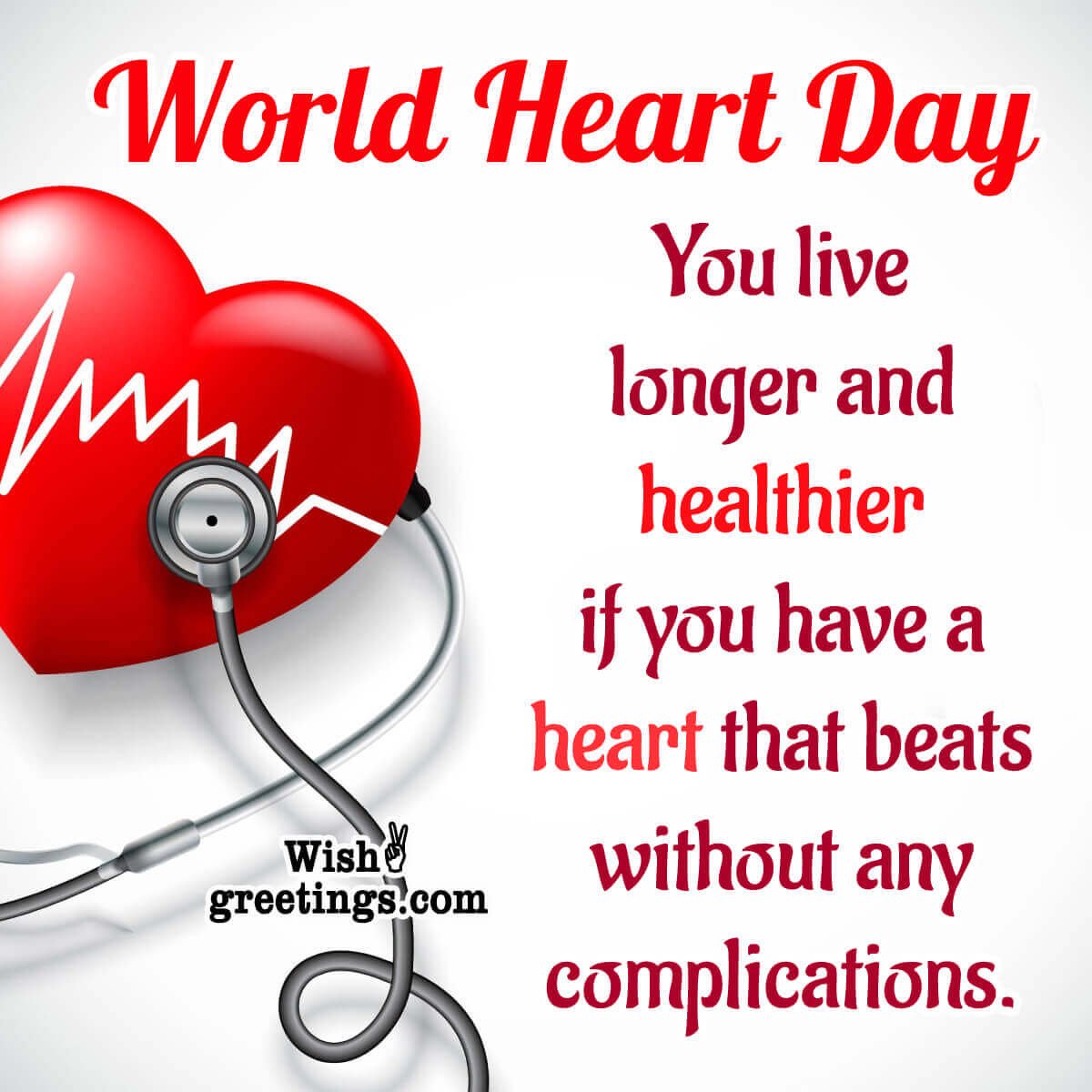 World Heart Day Whatsapp Photo