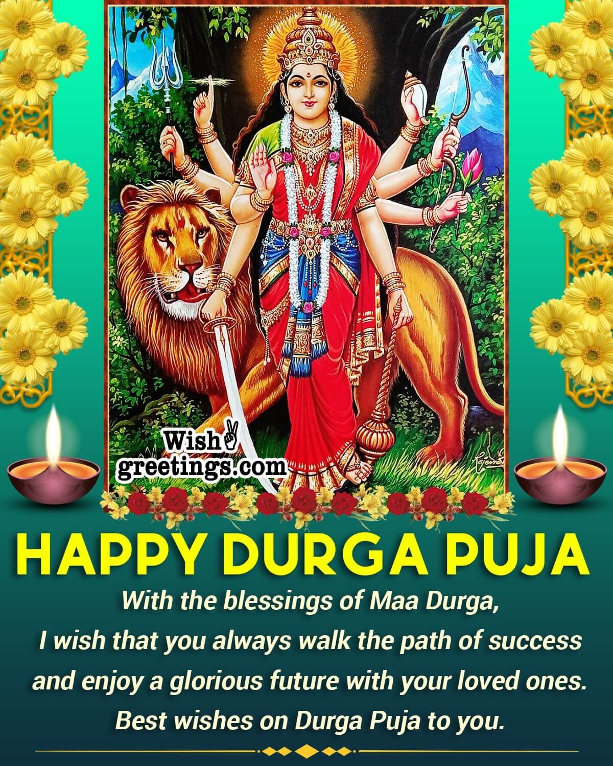 Durga Puja Wishes Messages