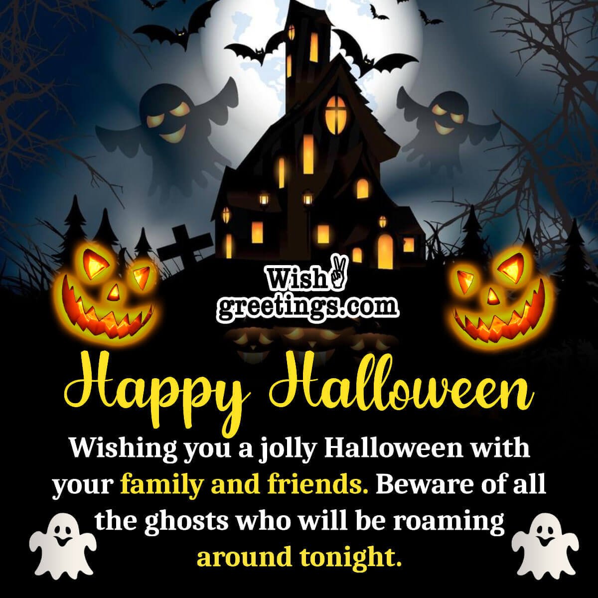 Halloween Wish Image For Family And Friends