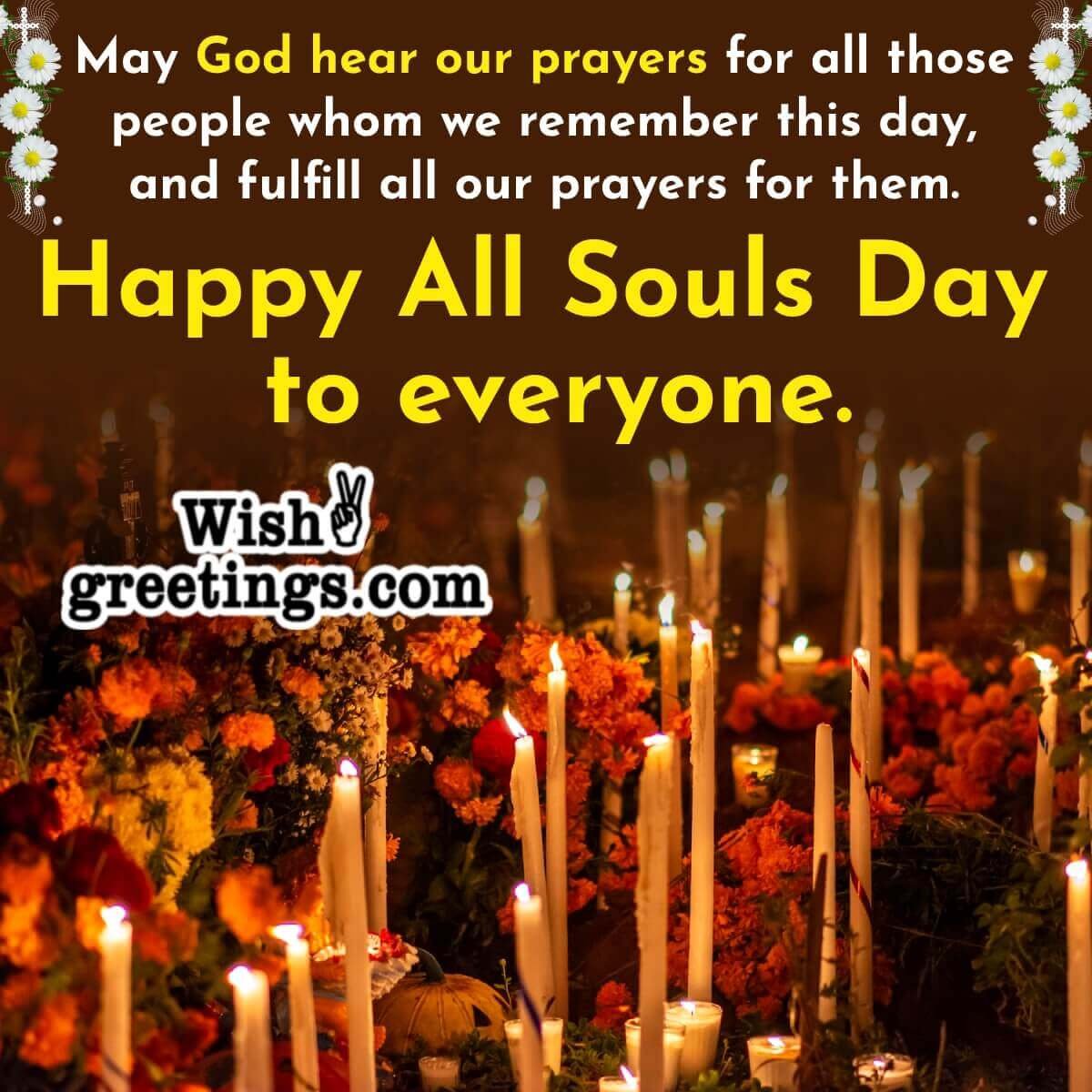 Happy All Souls Day Message Pic