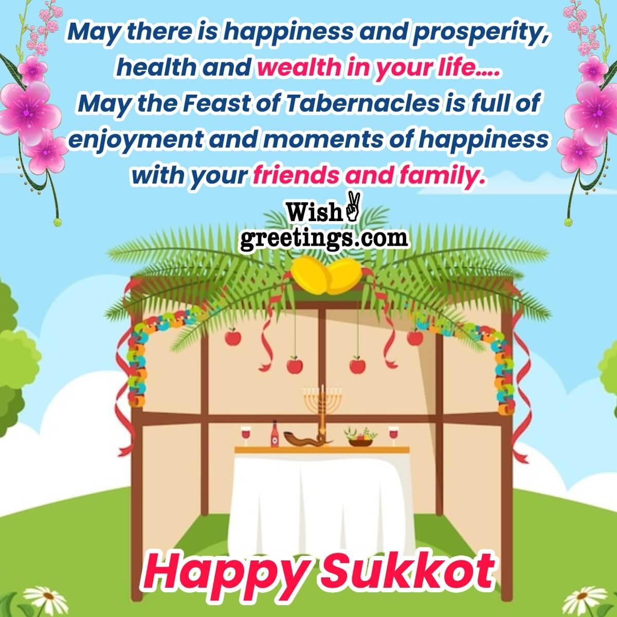 Happy Sukkot Wish
