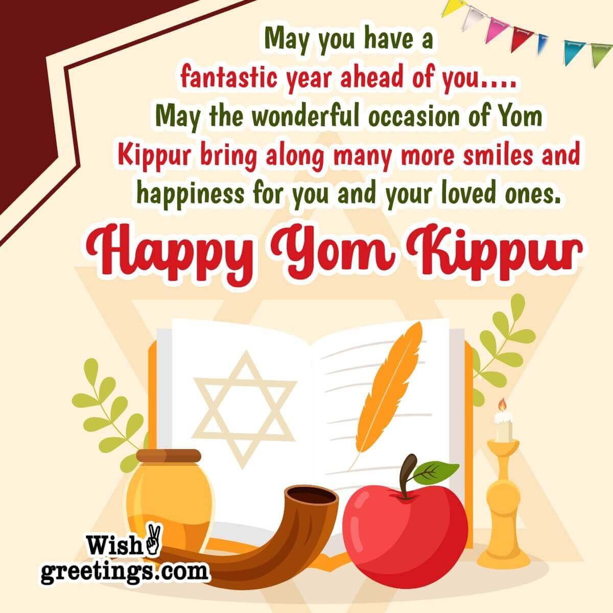Happy Yom Kippur Quote Photo