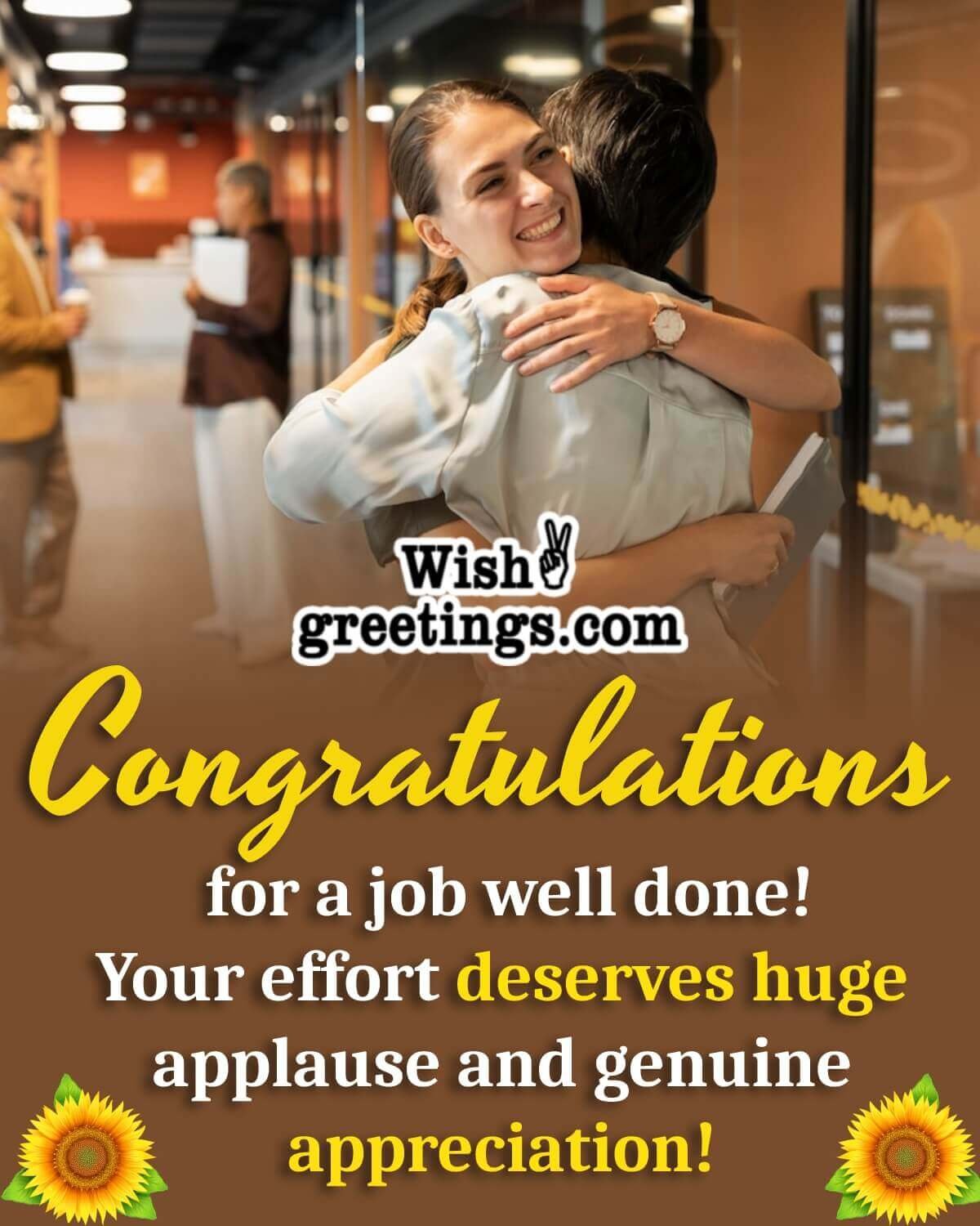 Appreciation Messages For Good Work Wish Greetings