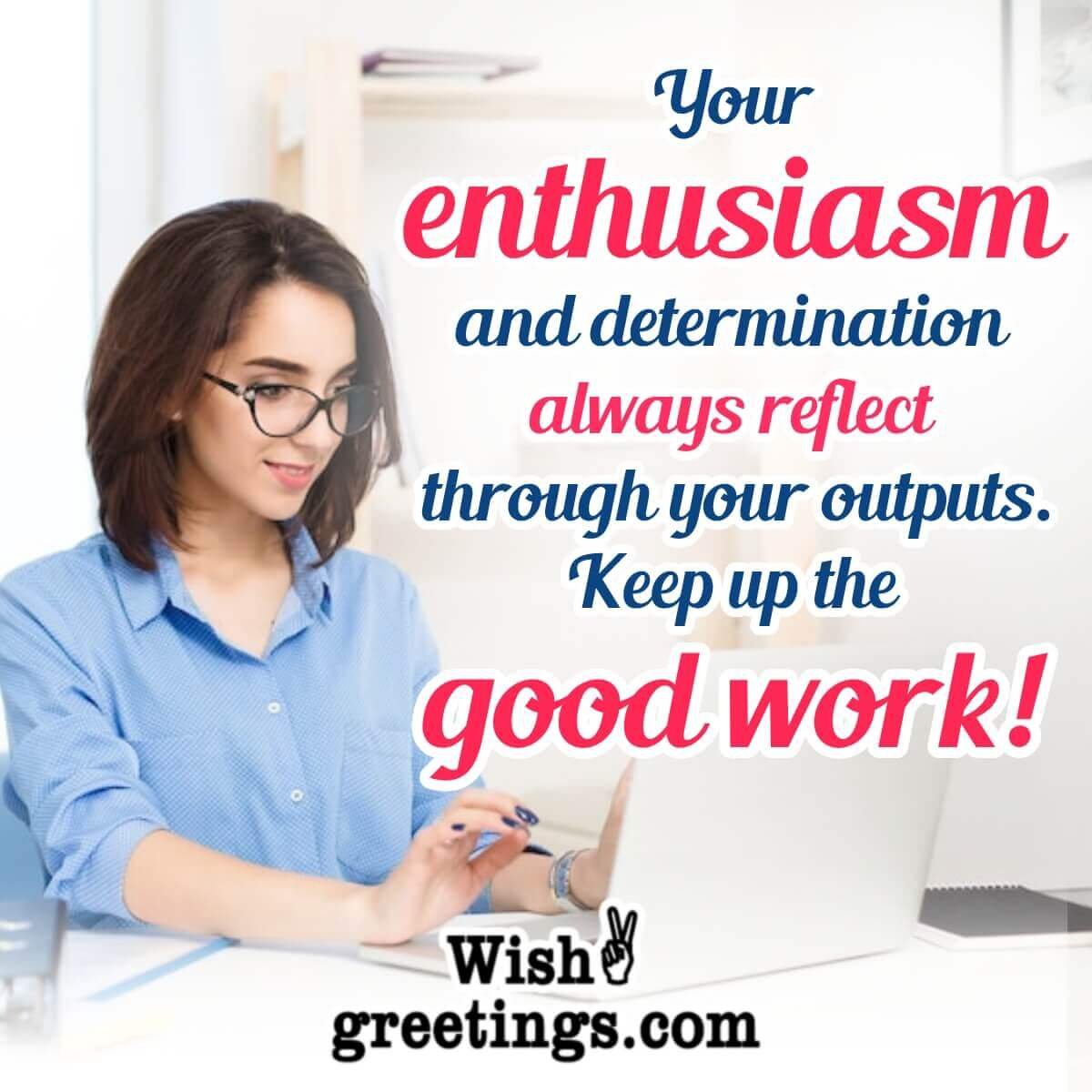 Appreciation Messages For Good Work Wish Greetings