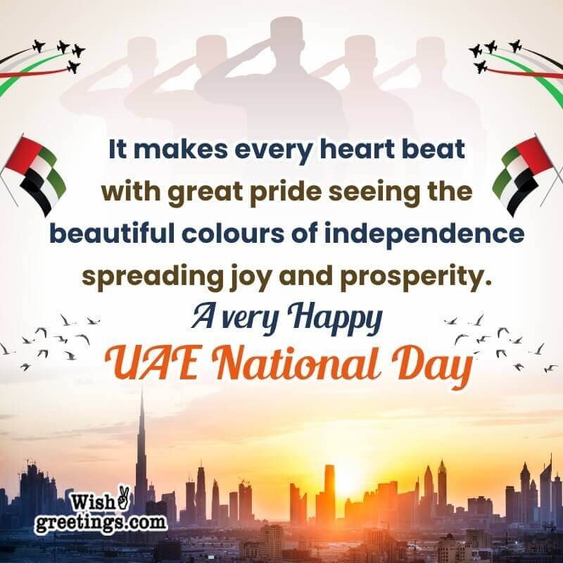 UAE National Day Wishes Messages