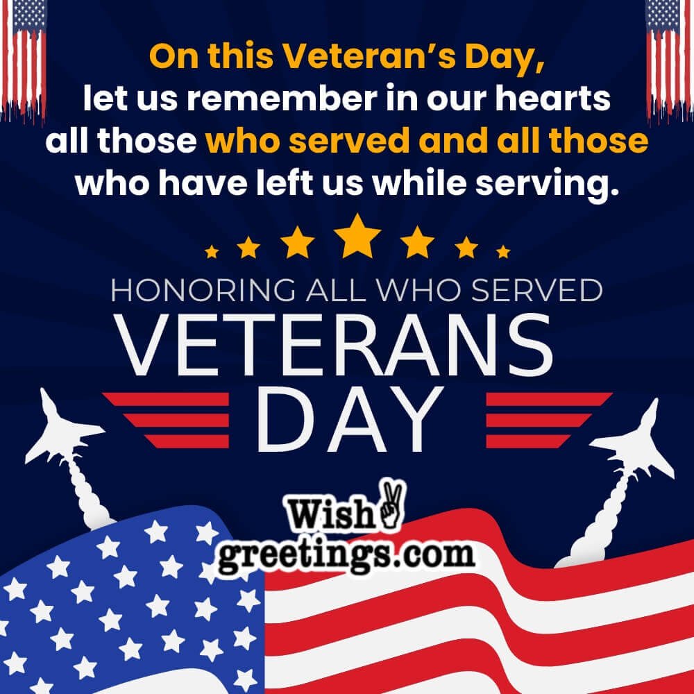 Happy Veterans Day Image