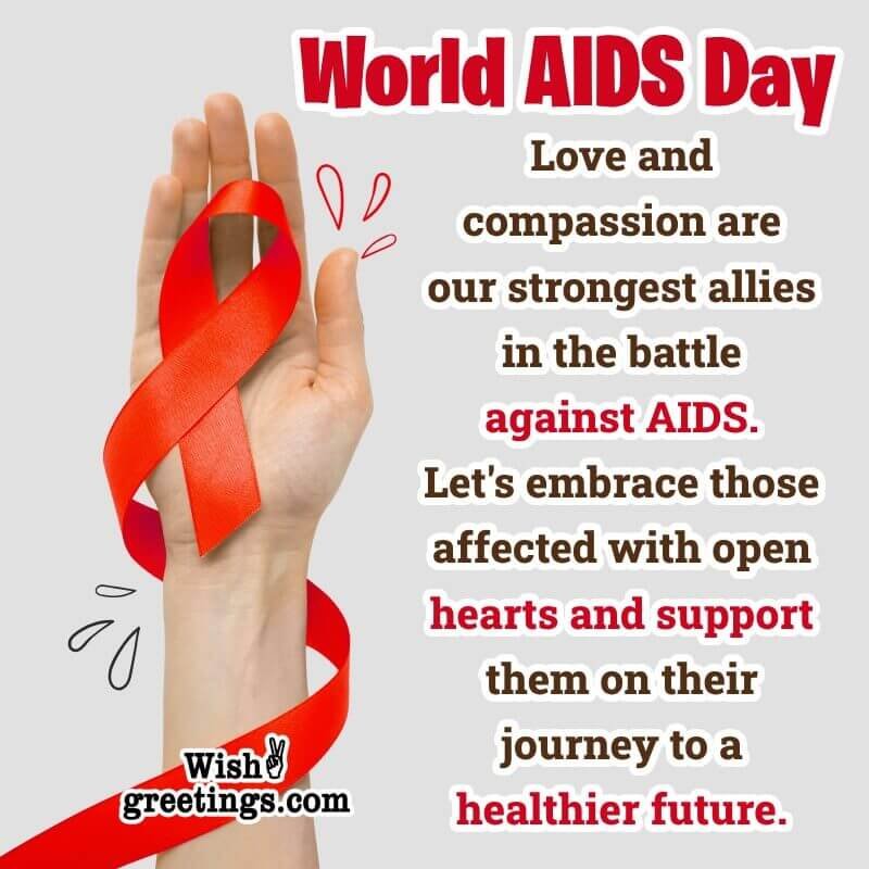 World Aids Day Message For Whatsapp
