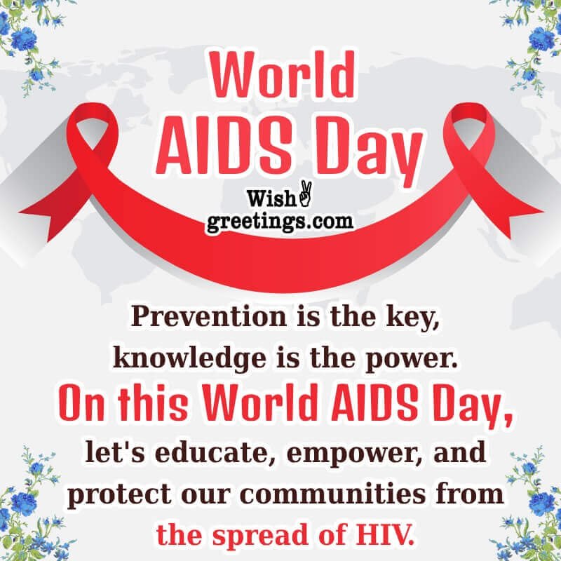 World Aids Day Message Image