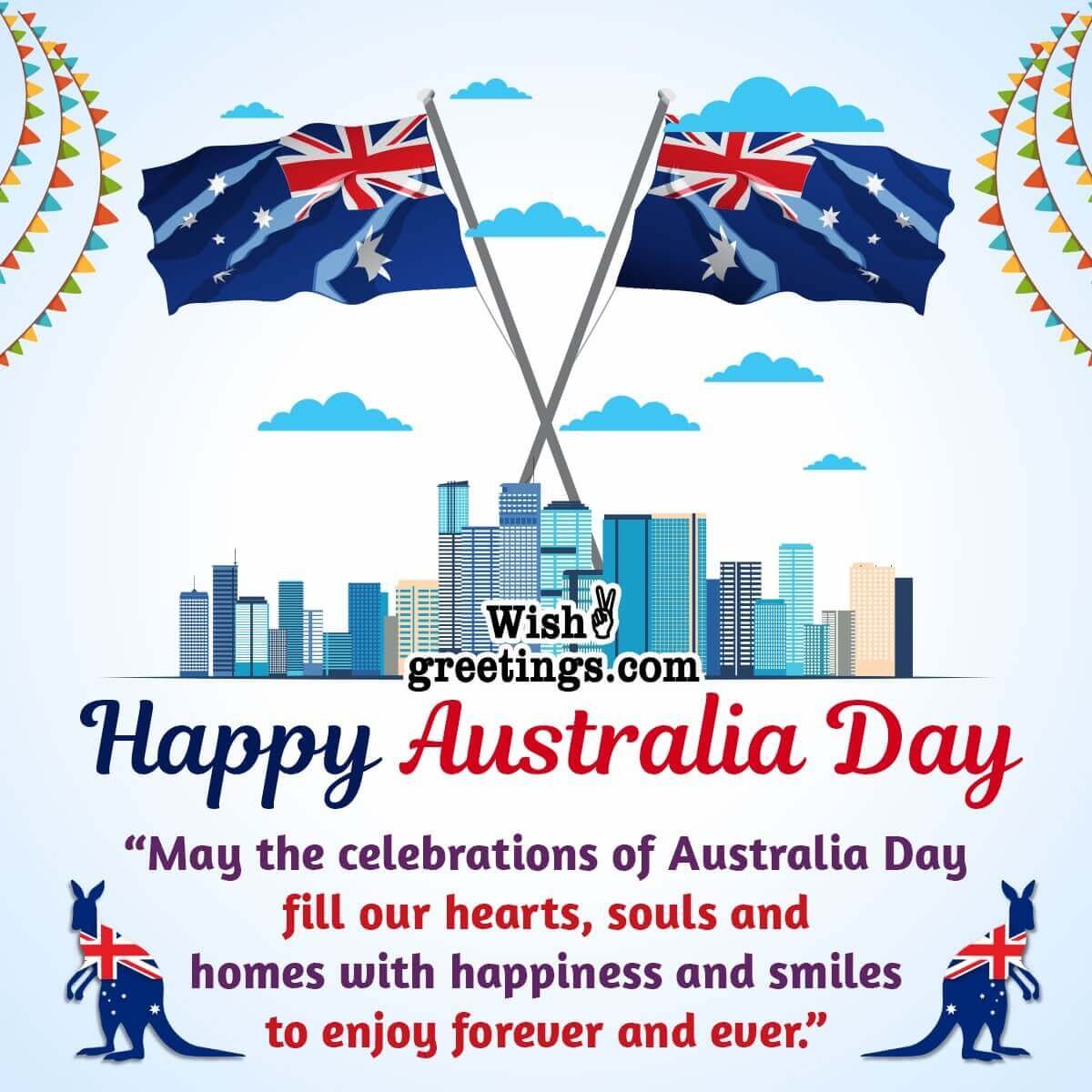 Happy Australia Day Greeting Image