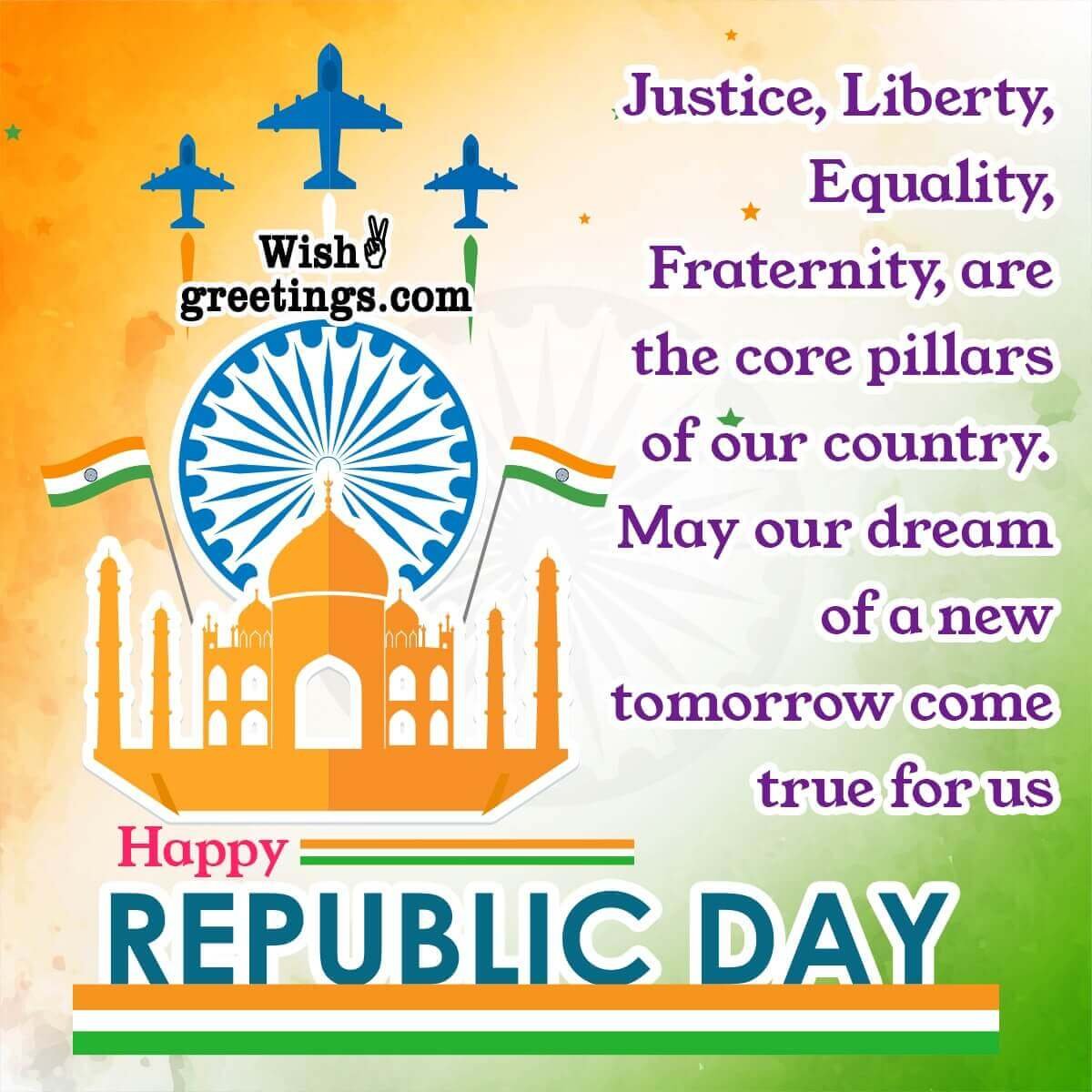 Happy Republic Day Message Pic