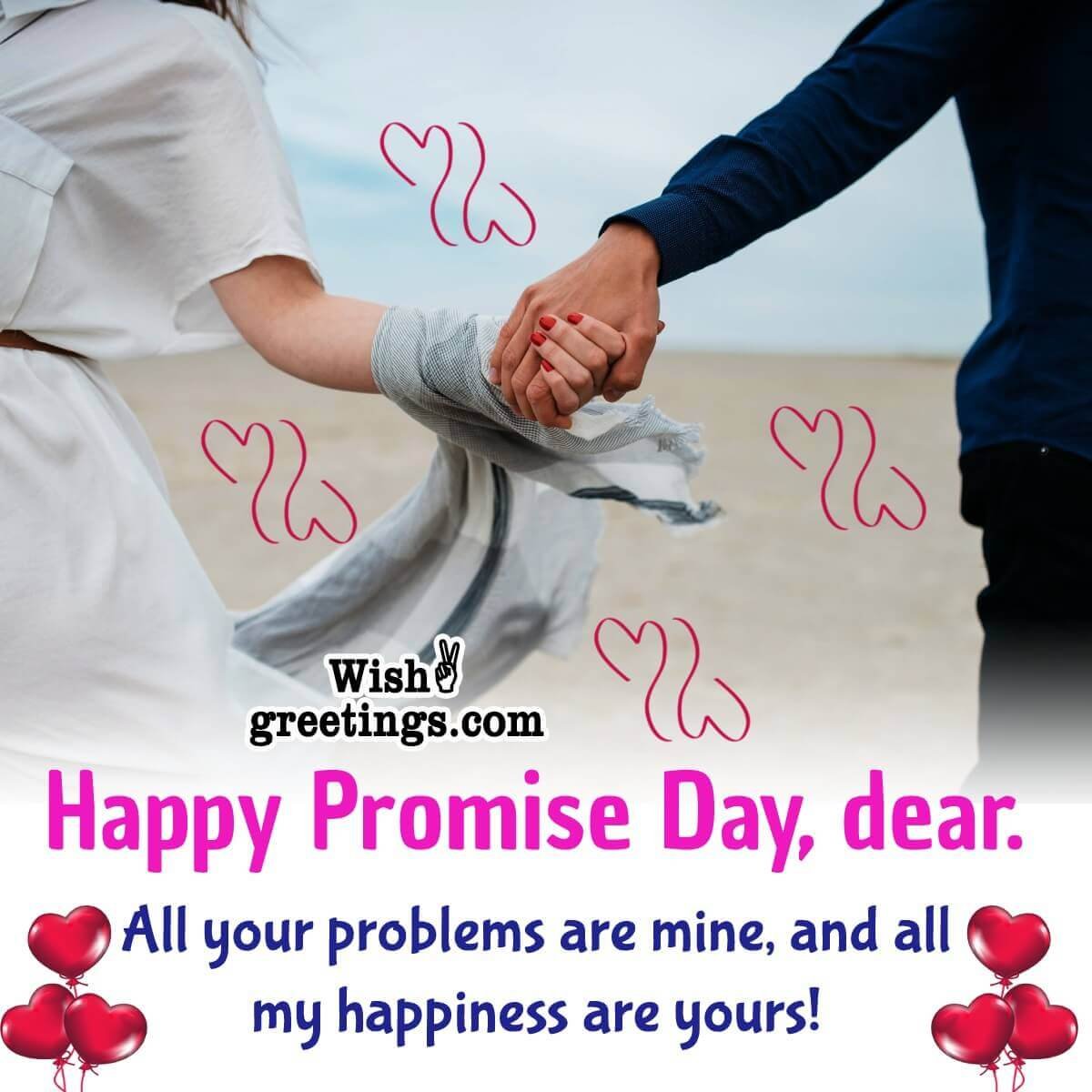 Happy Promise Day Message Photo For Bf