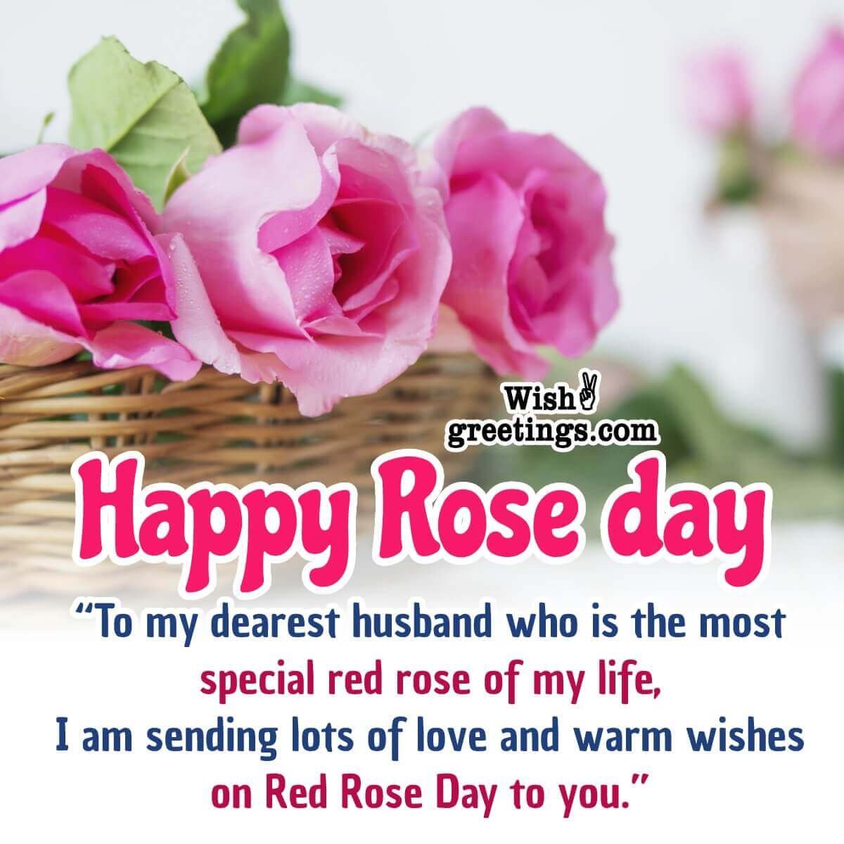 Red Rose Day Wishes Messages - Wish Greetings