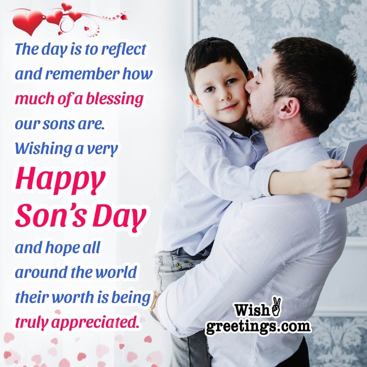 Happy Son’s Day Status Photo