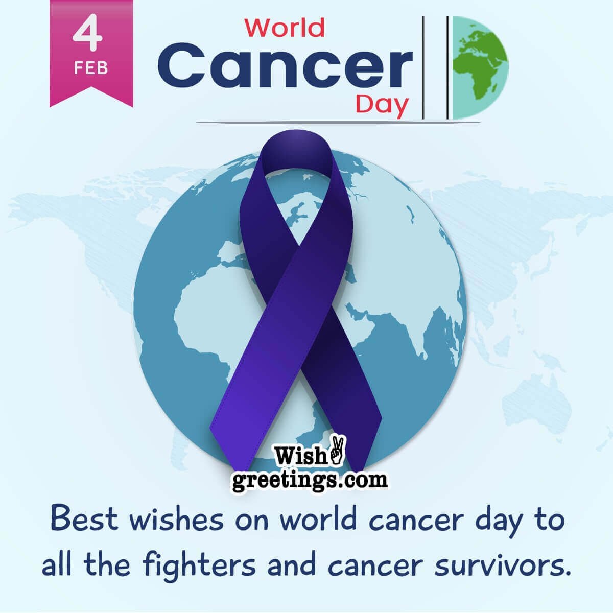 World Cancer Day Wish Image