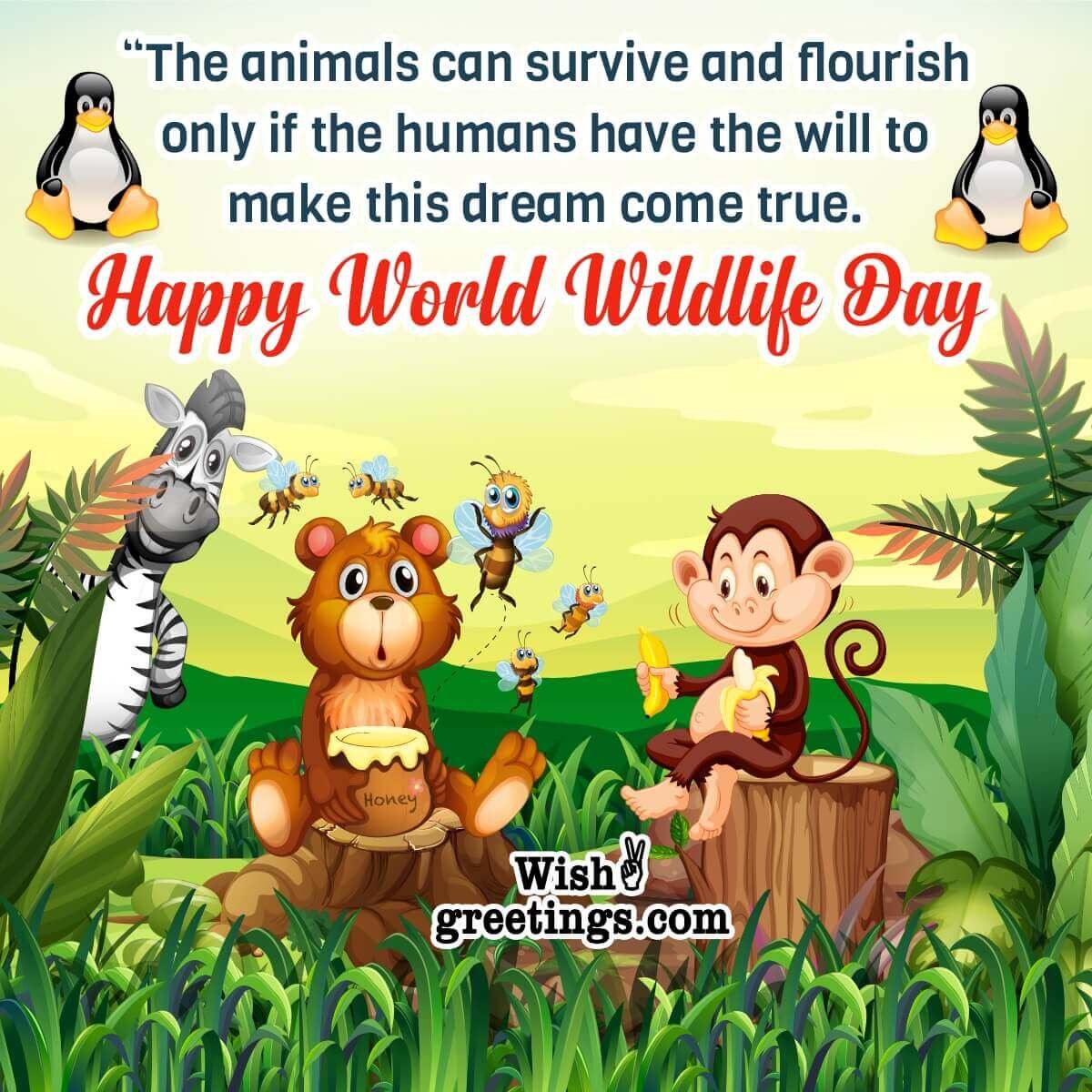 World Wildlife Day Quote Photo
