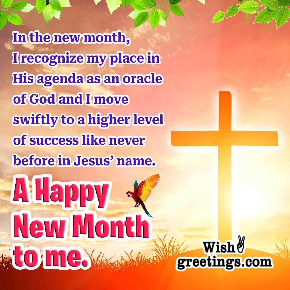 Religious New Month Prayers Status Picture