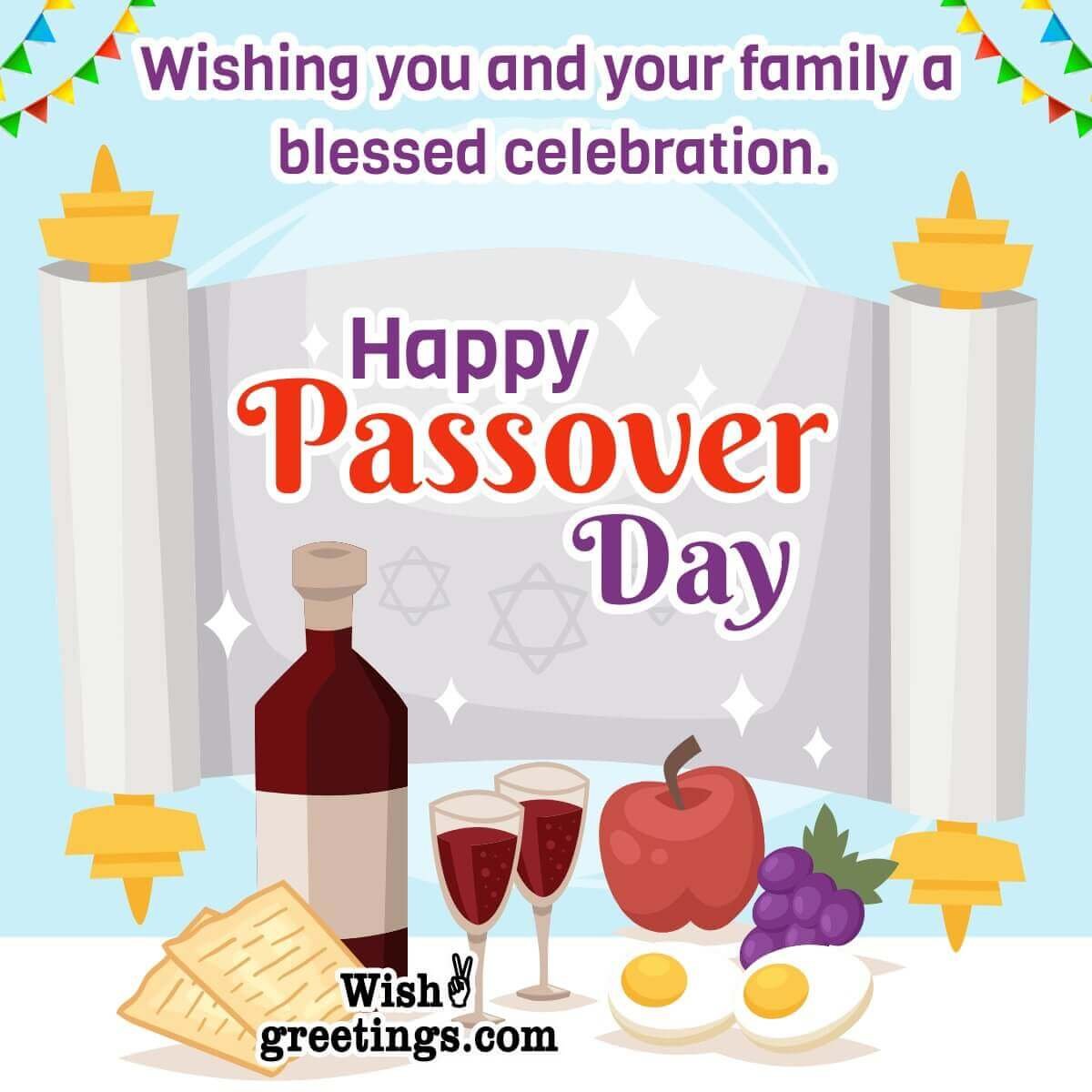 Happy Passover Day Wish Image