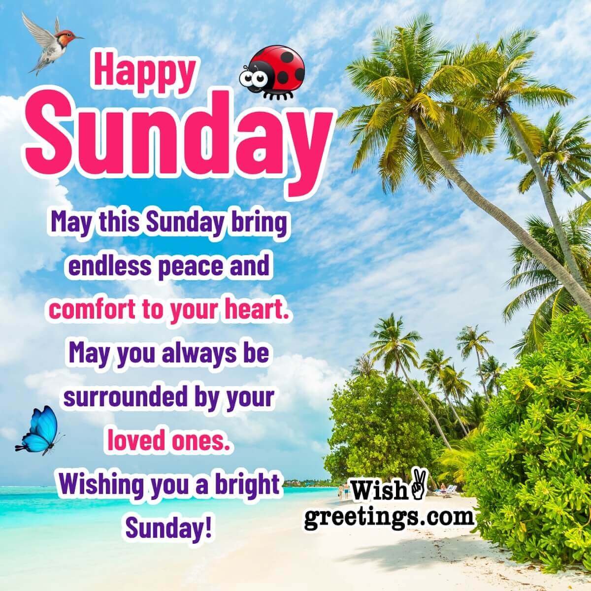 Happy Sunday Wishes Messages - Wish Greetings