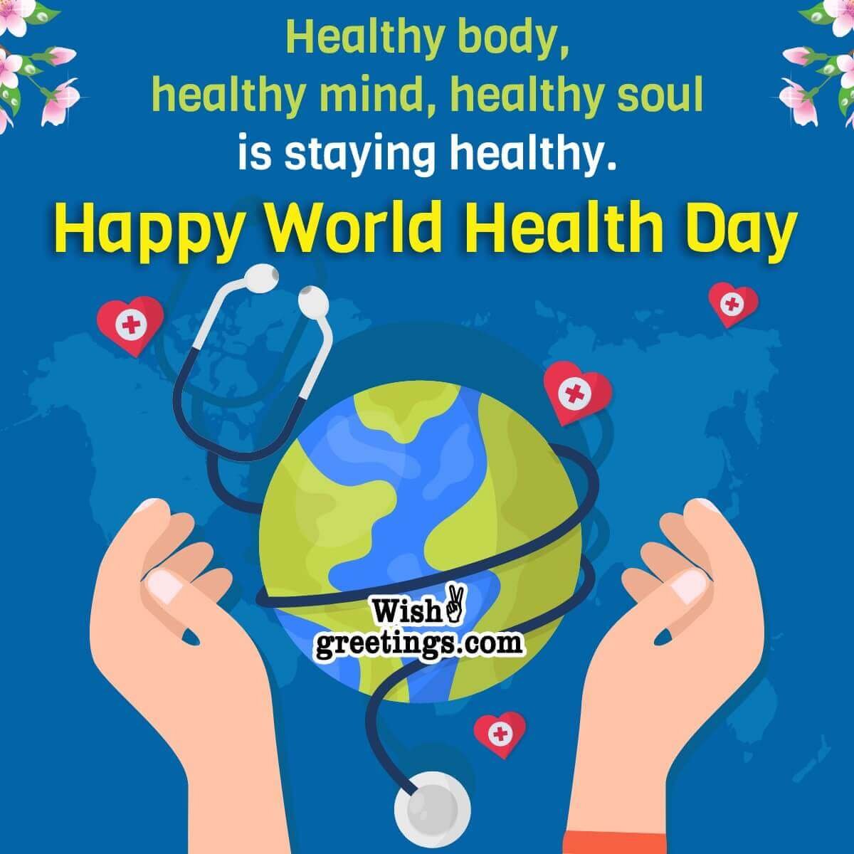 Happy World Health Day Status Pic