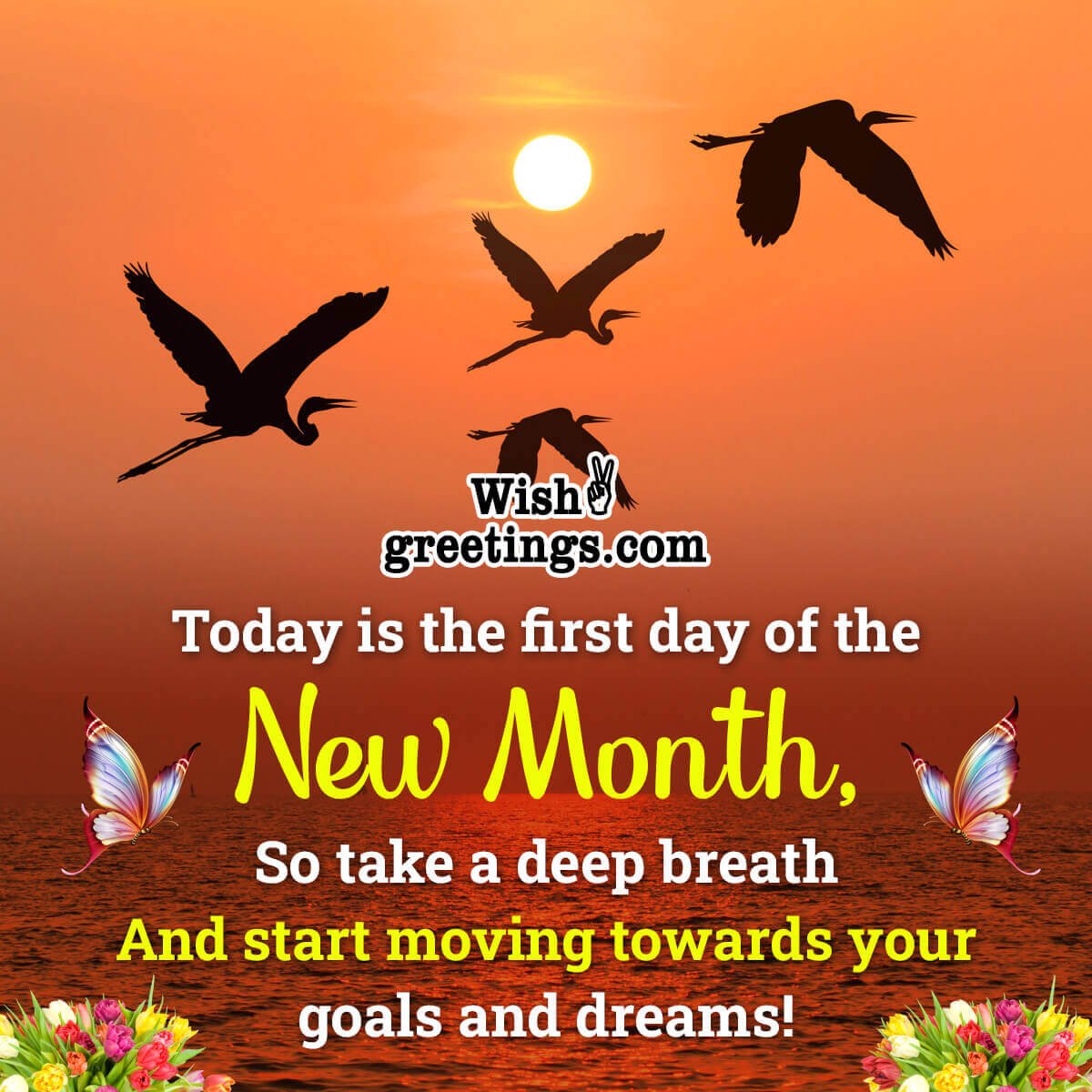 New Month Message Pic For Friends