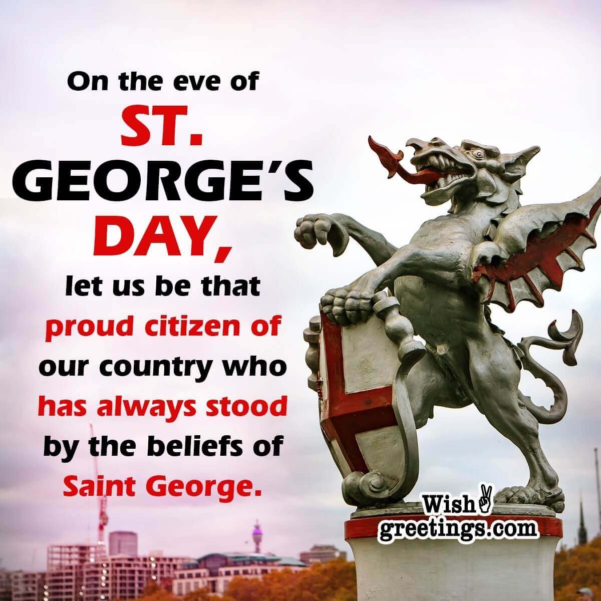 St. George’s Day Wishes Messages