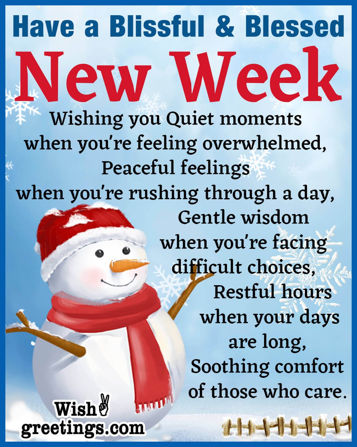 Best New Week Wishes Quotes Wish Greetings