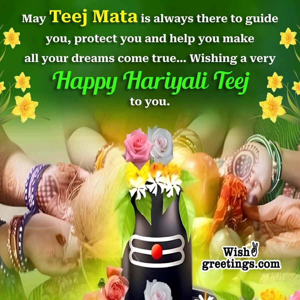 Happy Hariyali Teej Wish Picture