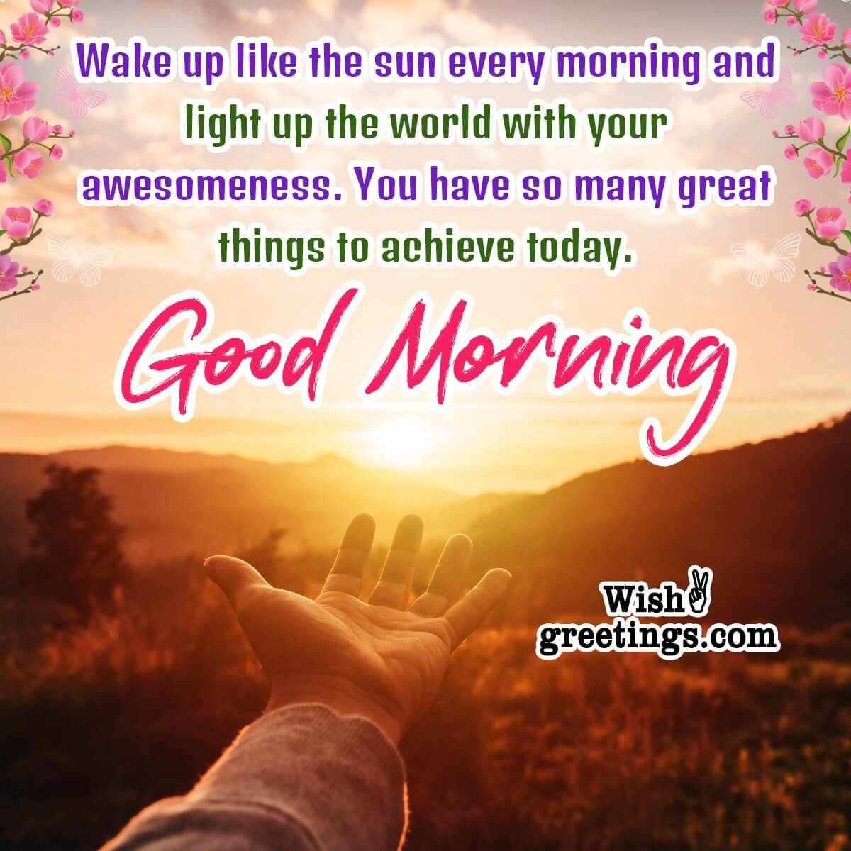 Good Morning Wishes