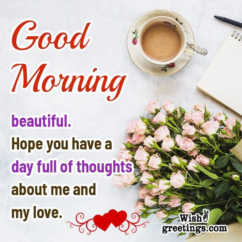 Good Morning Love Messages - Wish Greetings