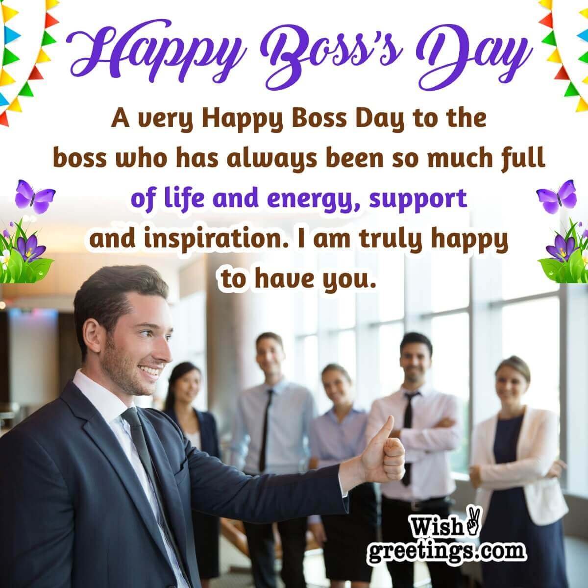 World Bosses Day Wishes Messages - Wish Greetings