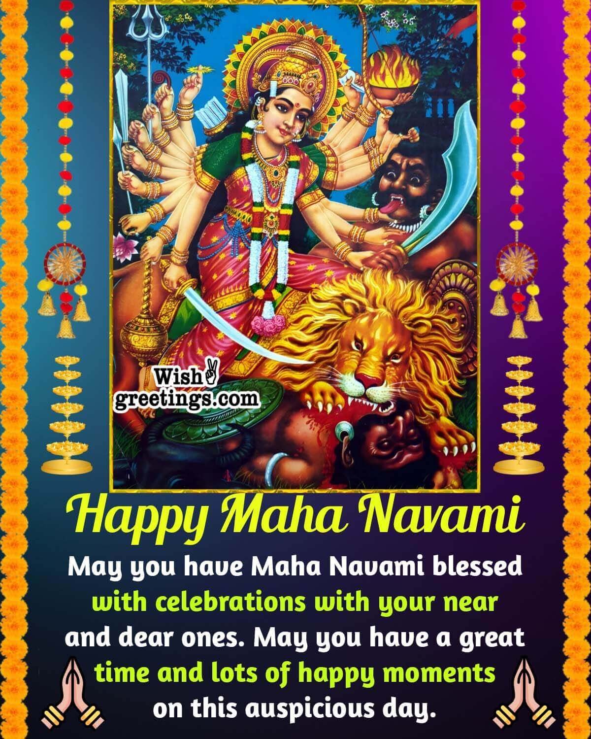 Maha Navami Wishes Messages - Wish Greetings