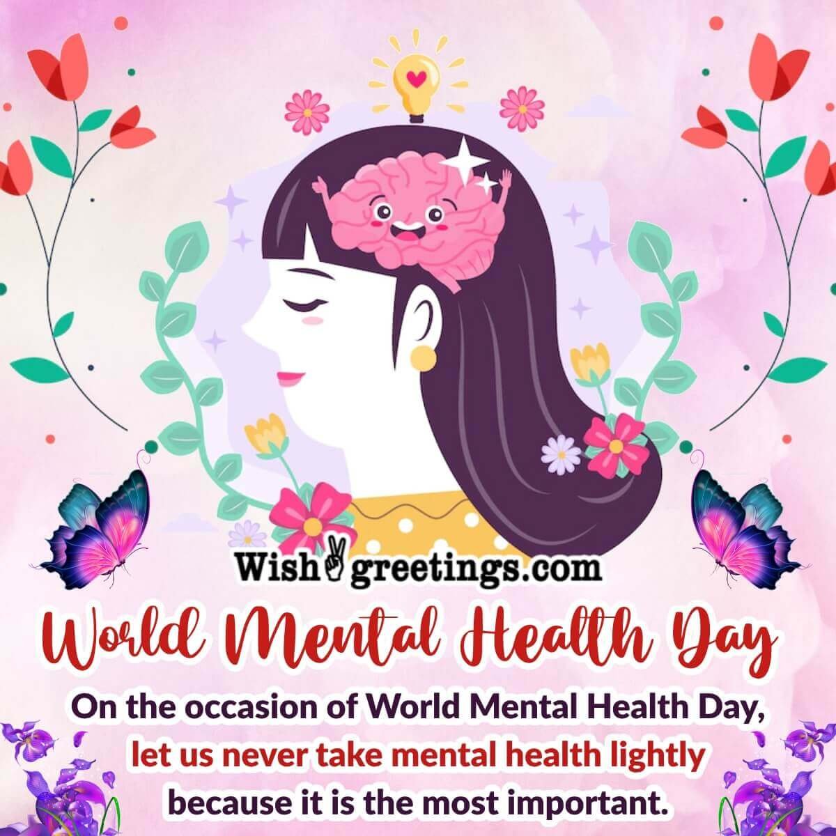 World Mental Health Day Quote Photo