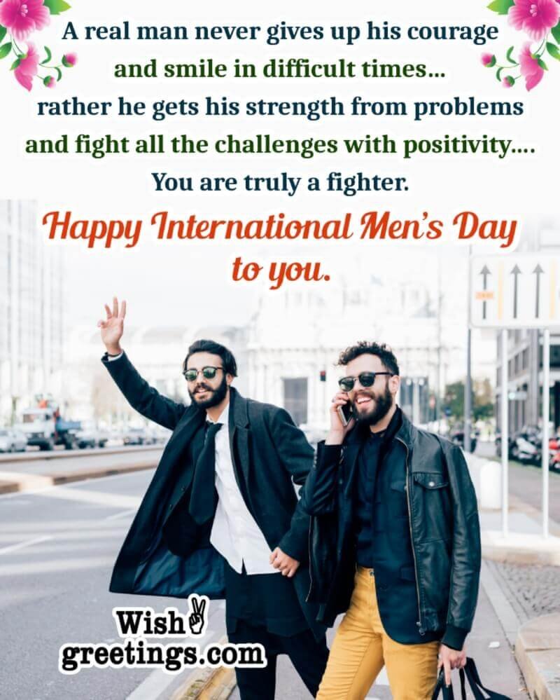 International Men’s Day Wishes Messages