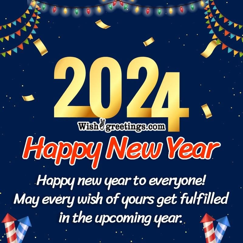 2024 New Year Pic For Whatsapp
