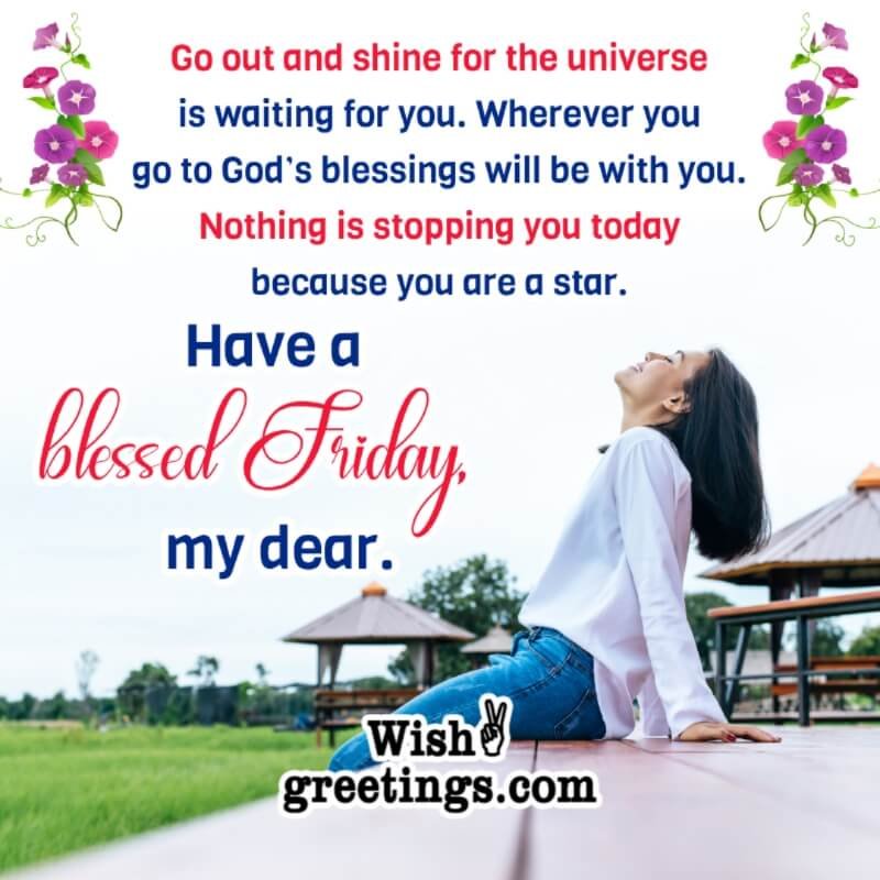 Blessed Friday Morning Greeting